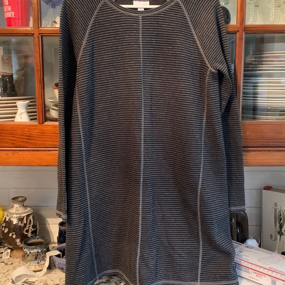 J jill knit sweatshirt dress. Worn once. Fantastic!